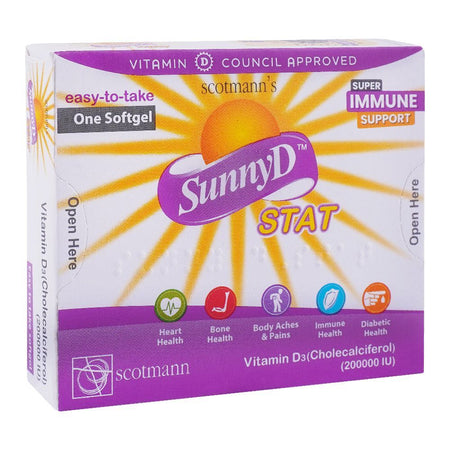 Scotmann Pharmaceuticals Sunny-D 200000 IU Stat Capsule - Main Image
