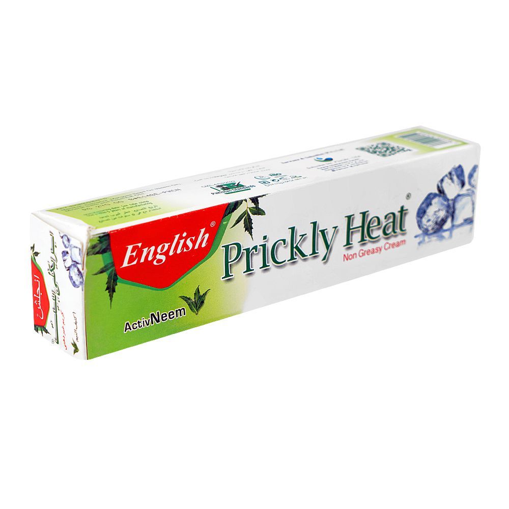 English Prickly Heat Activ Neem Cream, 80g - Main Image