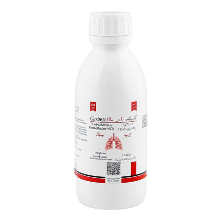 Platinum Pharmaceuticals Carbex Plus Syrup, 120ml - Main Image