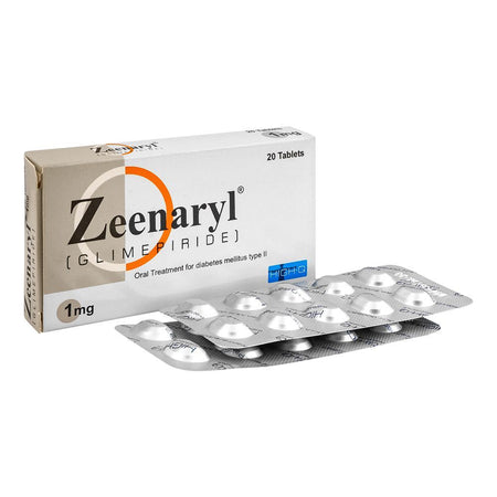 High-Q Pharmaceuticals Zeenaryl Tablet, 1mg, 20-Pack - Main Image