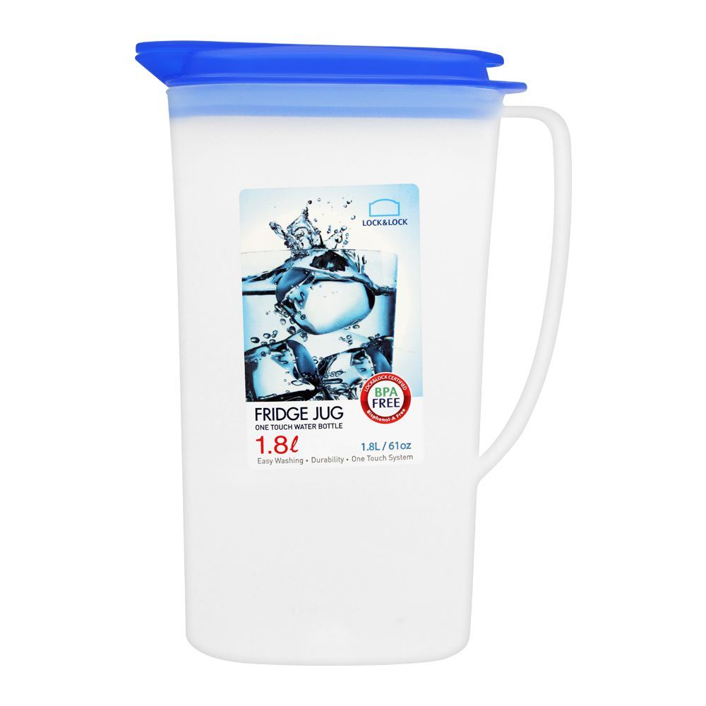 Lock & Lock One Touch Fridge Jug, 1.8L, LLHAP719 - Main Image