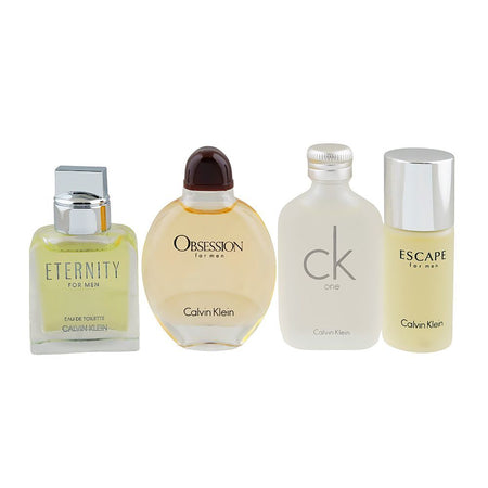Calvin Klein Mini Gift Set For Men, (Eternity, Obsession, Ck One, Escape) 15ml Each, 4-Pack - Main Image