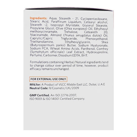 VLCC Natural Sciences Snigdha Skin Whitening Night Cream, For All Skin Types, Niacinamide, 50g - Image 2