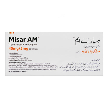 Misar Am Tablets, 40/5mg - Image 2