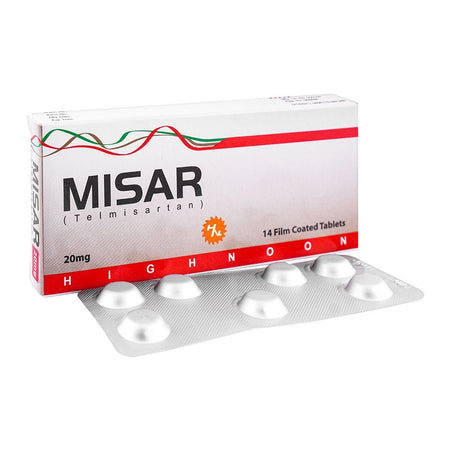 Highnoon Laboratories Misar Tablet, 20mg, 14-Pack - Main Image