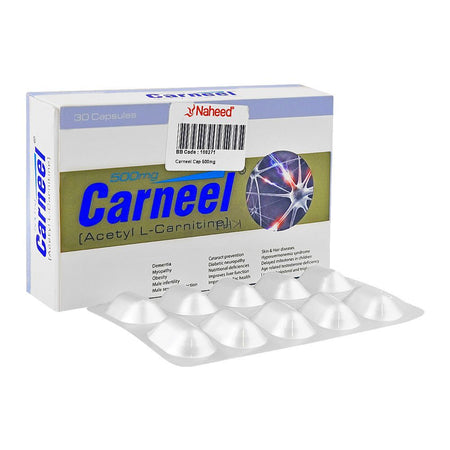 High-Q Pharmaceuticals Carneel Capsule, 500mg, 30-Pack - Main Image