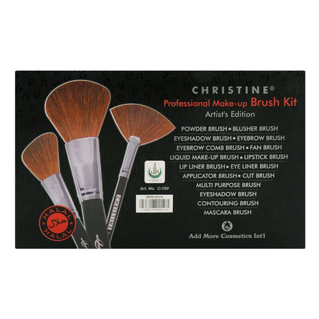 Christine Professional Pro-Tec Makeup Brush Kits, 23-Pack - Image 3