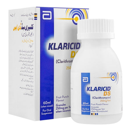 Abbott Klaricid DS Granules, 60ml - Main Image