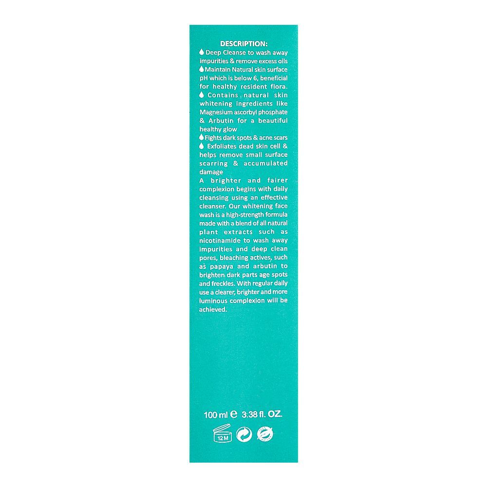 CosDerm Coswhite Whitening Face Wash, For All Skin Types, 120ml - Image 3