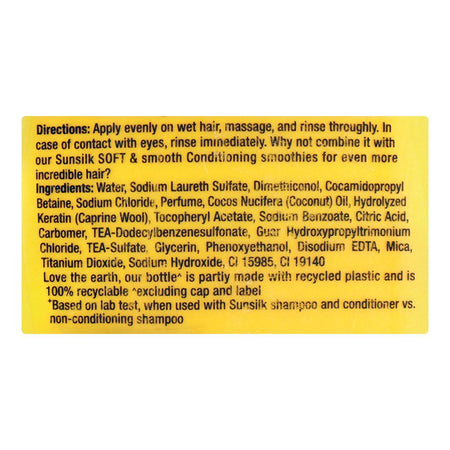Sunsilk Soft & Smooth Shampoo, For Fine Hair, 650ml - Image 3