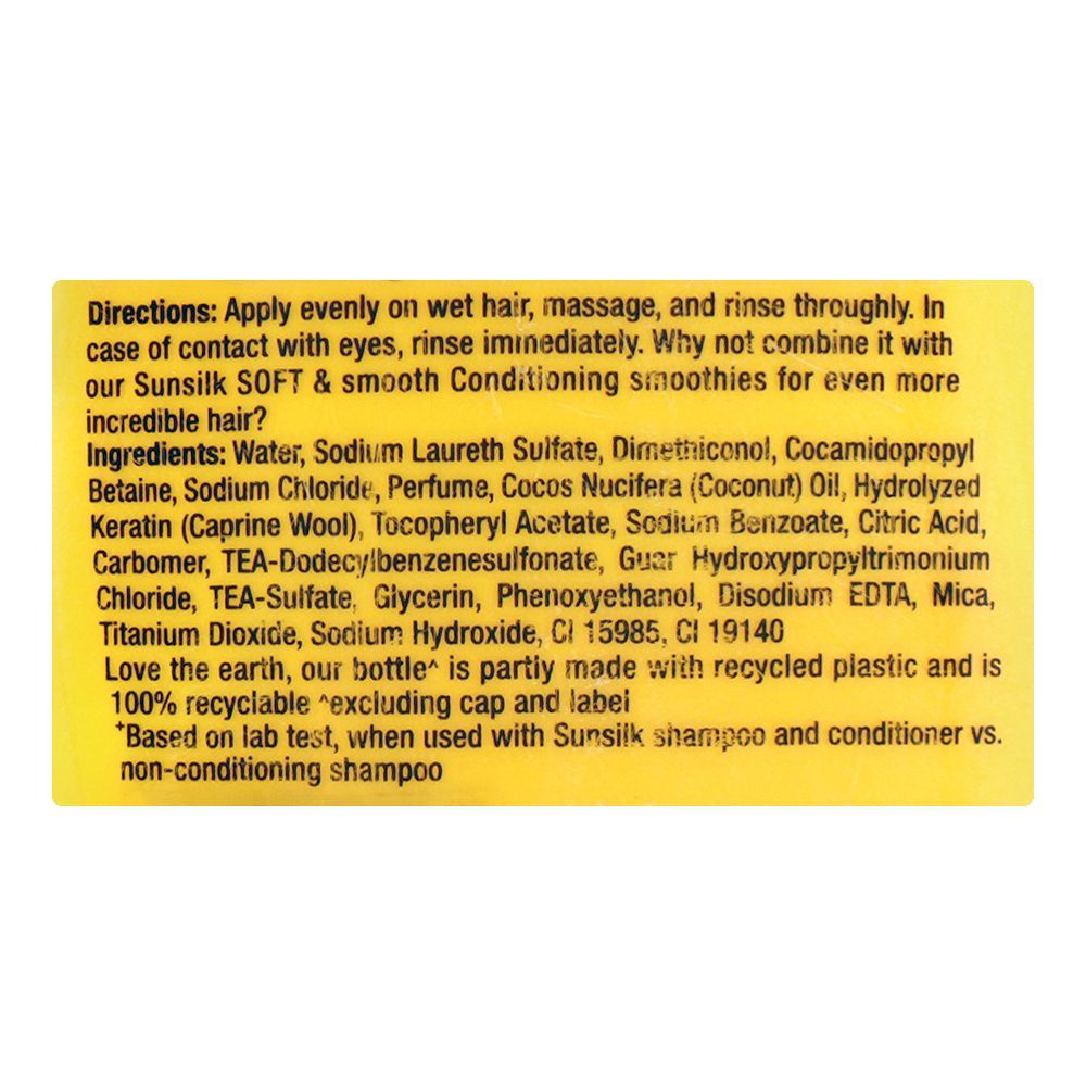 Sunsilk Soft & Smooth Shampoo, For Fine Hair, 650ml - Image 3