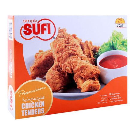 Sufi Chicken Tenders, 12 Servings, 675gm - Main Image