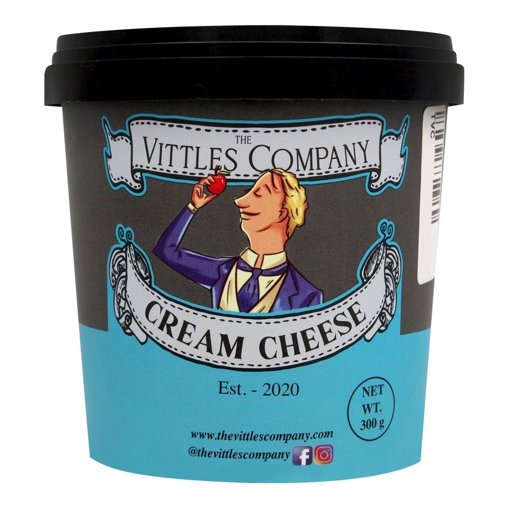 The Vittles Company Cream Cheese, 300g - Main Image