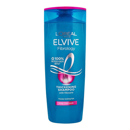 L'Oreal Paris Elvive Fibrology Shampoo, For Fine & Thin Hair, 400ml - Main Image