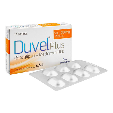 Martin Dow Duvel Plus Tablet, 50+500mg, 14-Pack - Main Image