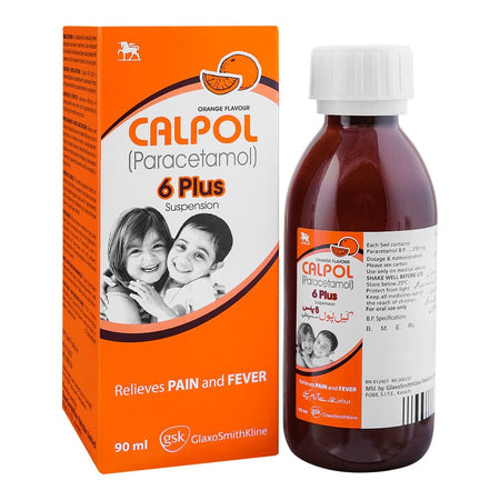 GSK Calpol 6 Plus Syrup, 90ml - Main Image