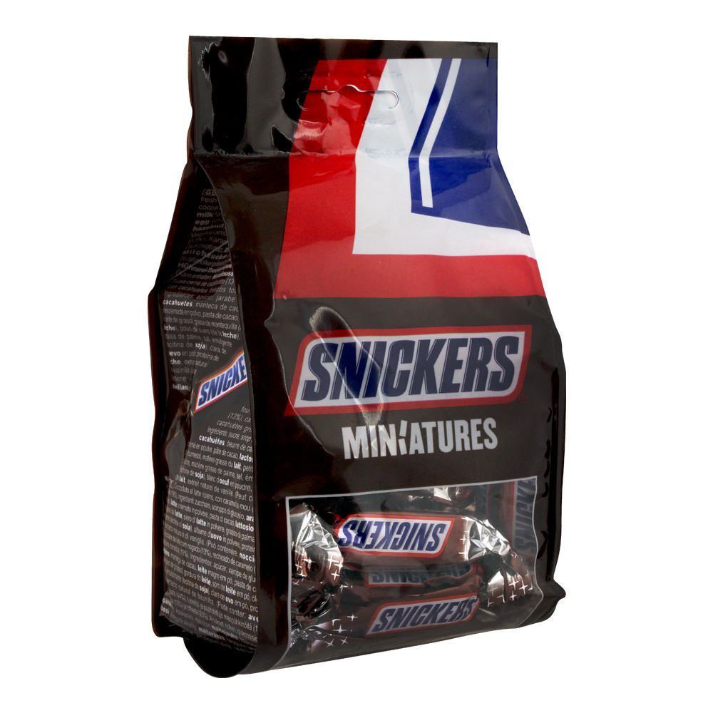 Snickers Miniatures Chocolate Pouch, 220g - Main Image
