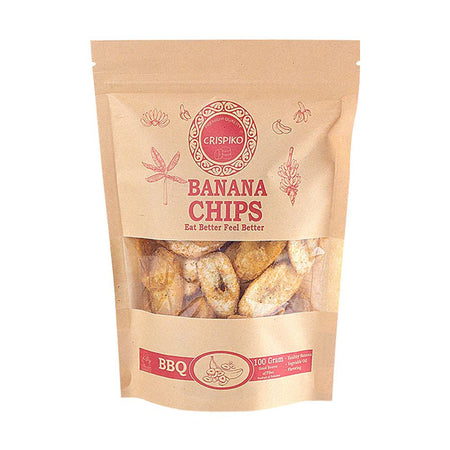 Crispiko Banana Chips BBQ, 100g - Main Image