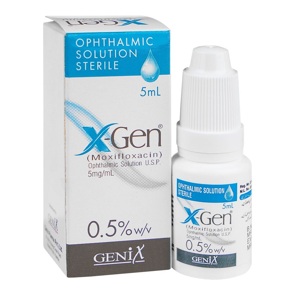 X-Gen Ophthalmic Solution Eye Drops, 5ml - Main Image