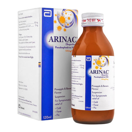 Abbott Arinac Syrup, 120ml - Main Image