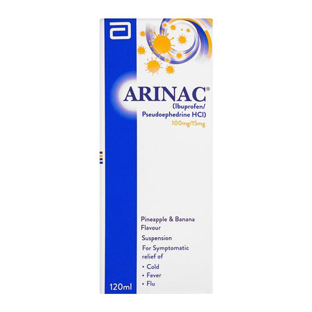 Abbott Arinac Syrup, 120ml - Image 2