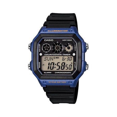 Casio Men's Digital Wrist Watch, AE-1300WH-2AVDF - Main Image