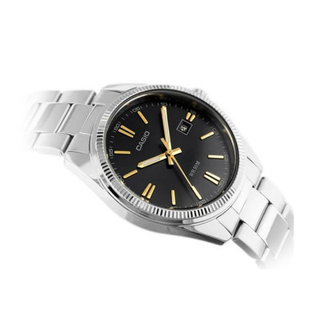 Casio Enticer Women's Analog Black Dial Silver Body Watch, Stainless Steel Strap, LTP-1302D-1A2VDF - Image 4