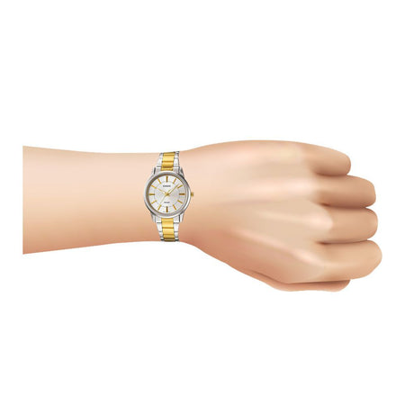 Casio Enticer Women's Standard Analog Stainless Steel Watch, LTP-1303SG-7AVDF - Image 4