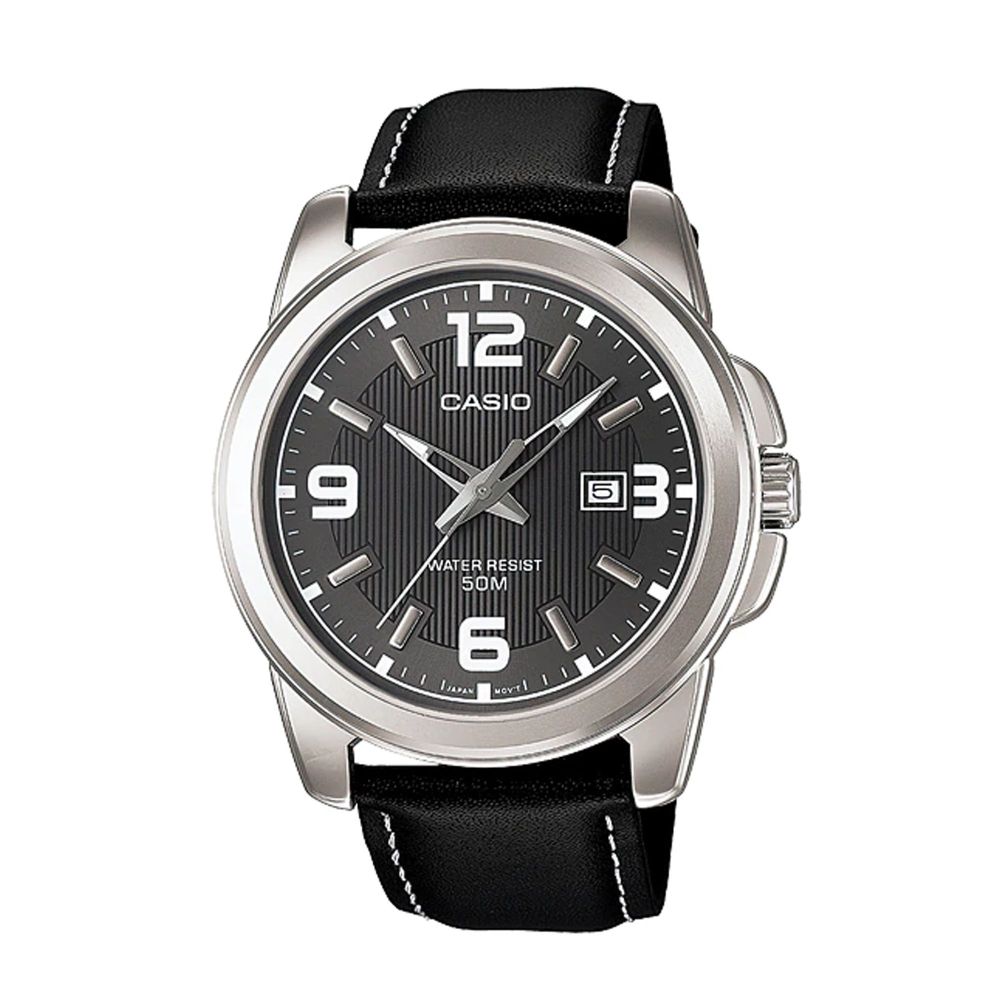 Casio Men's Band Analog Watch, MTP-1314L-8AVDF - Main Image