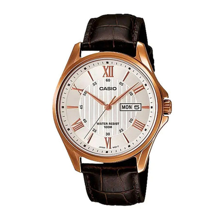 Casio Men's Band Analog Watch, MTP-1384L-7AVDF - Main Image