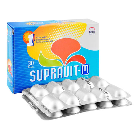 Hilton Pharma Supravit-M Tablet, 30-Pack - Main Image