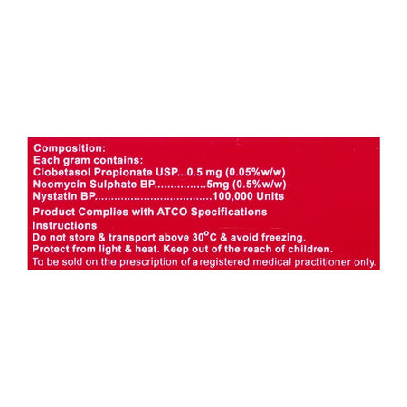 ATCO Laboratories Clobederm-NN Ointment, 15g - Image 3
