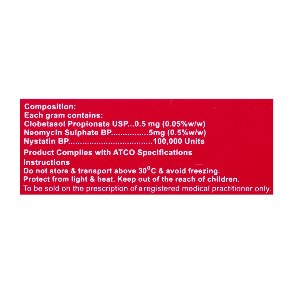 ATCO Laboratories Clobederm-NN Ointment, 15g - Image 3