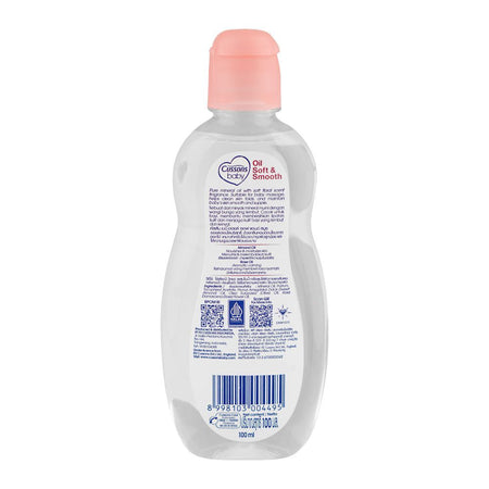 Cussons Baby Soft & Smooth Almond & Rose Oil, 100ml - Image 2