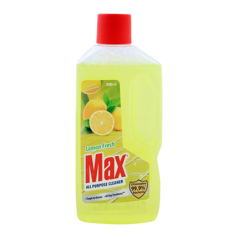 Max All Purpose Cleaner, Lemon, 500ml - Image 2