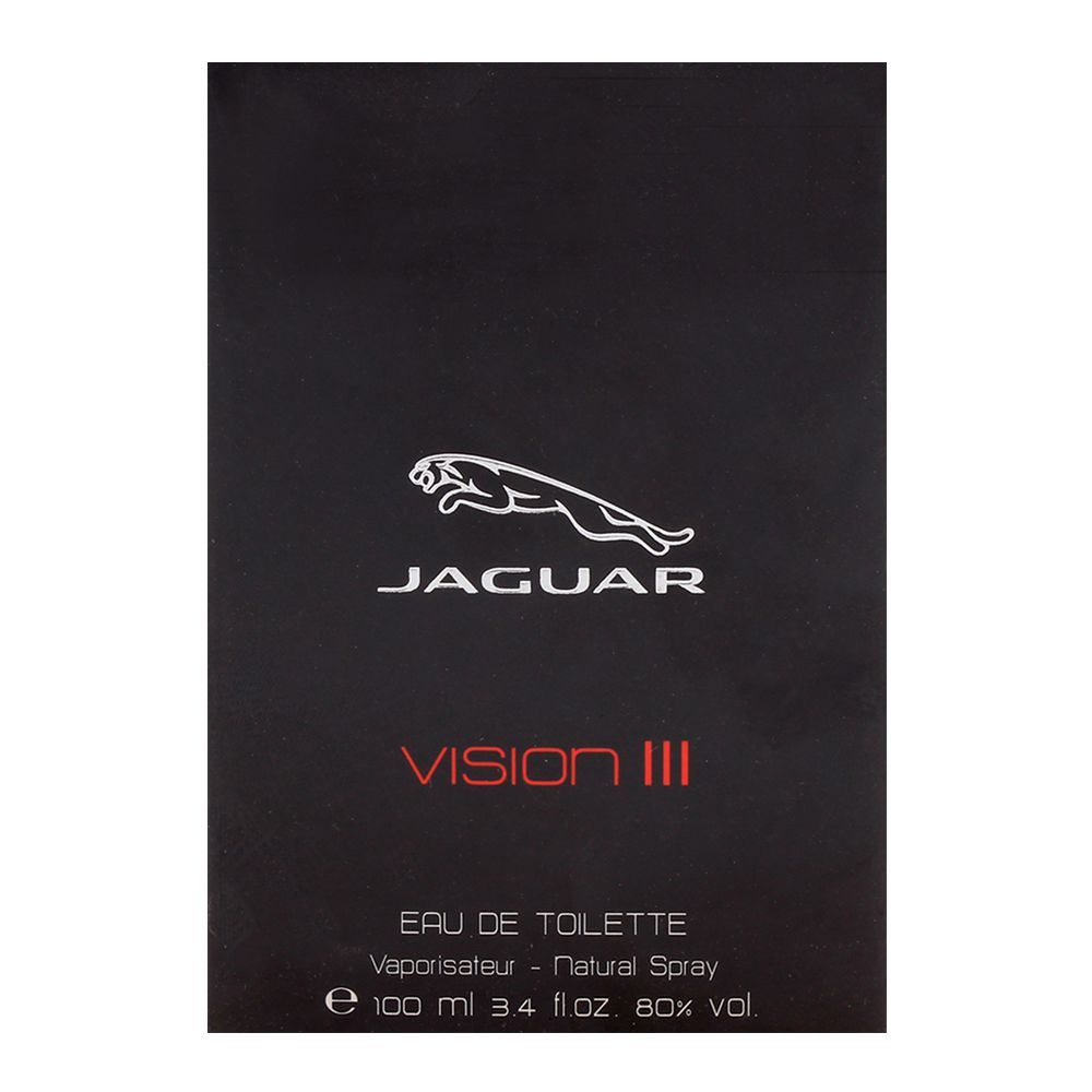 Jaguar Vision Iii Eau de Toilette 100ml - Image 2