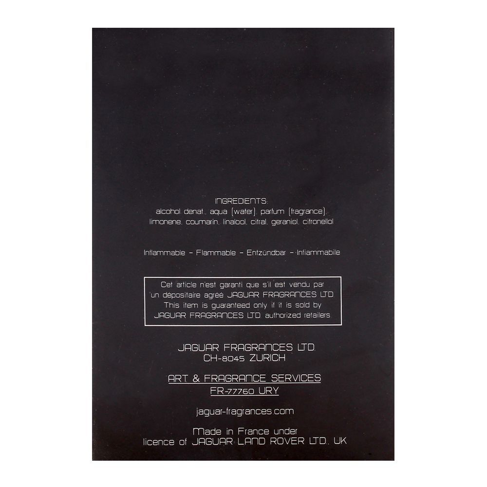 Jaguar Vision Iii Eau de Toilette 100ml - Image 3