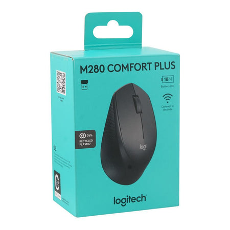 Logitech Wireless Mouse, 18 Months Battery Life, M-280, 910-004295 - Image 2