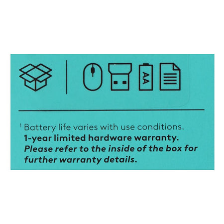 Logitech Wireless Mouse, 18 Months Battery Life, M-280, 910-004295 - Image 6