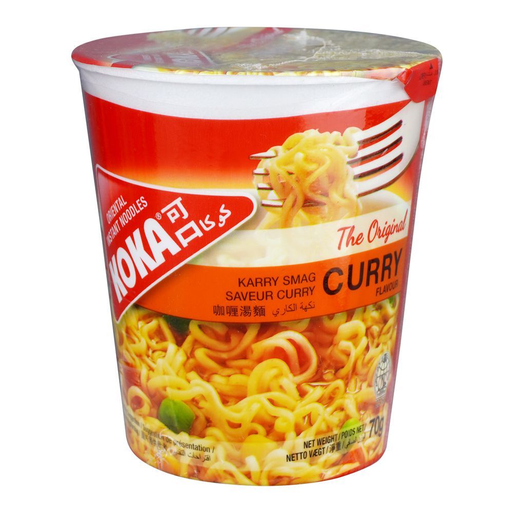 Koka Curry Noodles Cup, 70g - Main Image