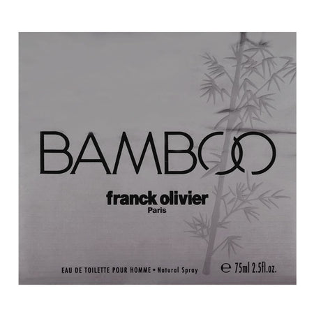 Franck Olivier Bamboo Pour Homme Eau de Toilette 75ml - Image 2