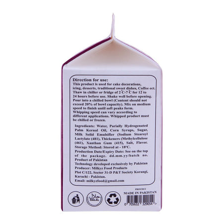 Whipy Whip Whipping Cream 500g - Image 2