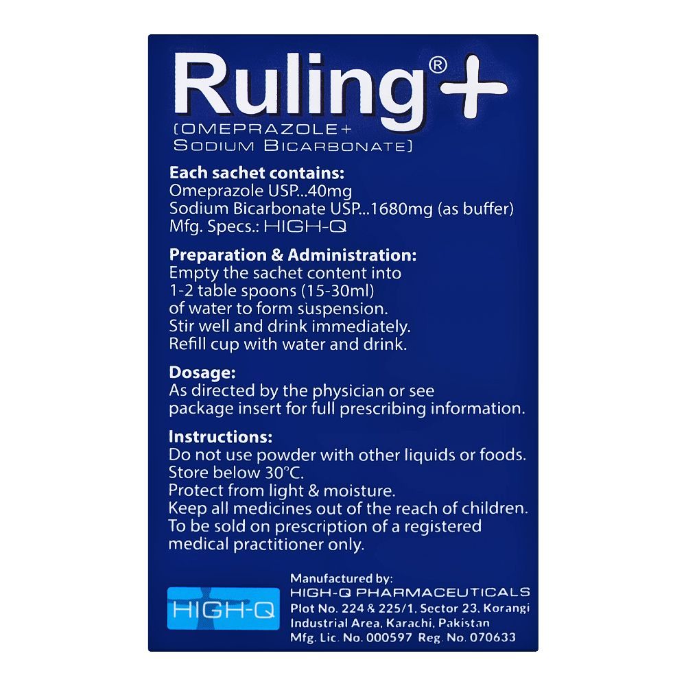 High-Q Pharmaceuticals Ruling Sachet, 40mg, 10-Pack - Image 3