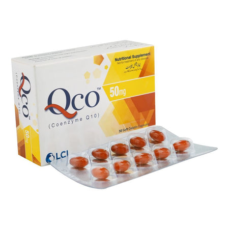 LCI Pharma Qco Capsules, 50mg, 30-Pack - Main Image