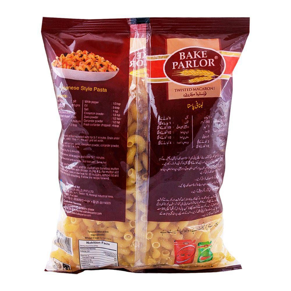 Bake Parlor Twisted Macaroni 400gm - Image 2