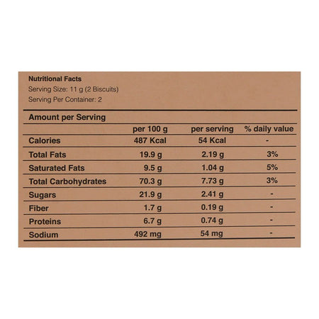 LU Zeera Plus Biscuits, 12 Mini Half Rolls - Image 3