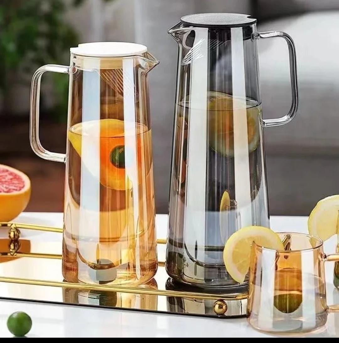 Heat Resistant Glass Water Jug - image 1