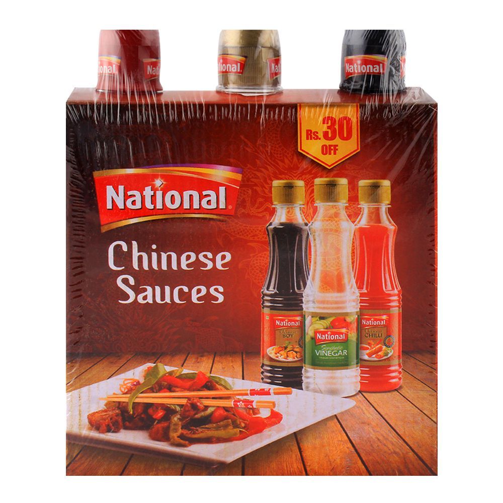 National Chinese Sauces 3x300ml Value Pack - Main Image