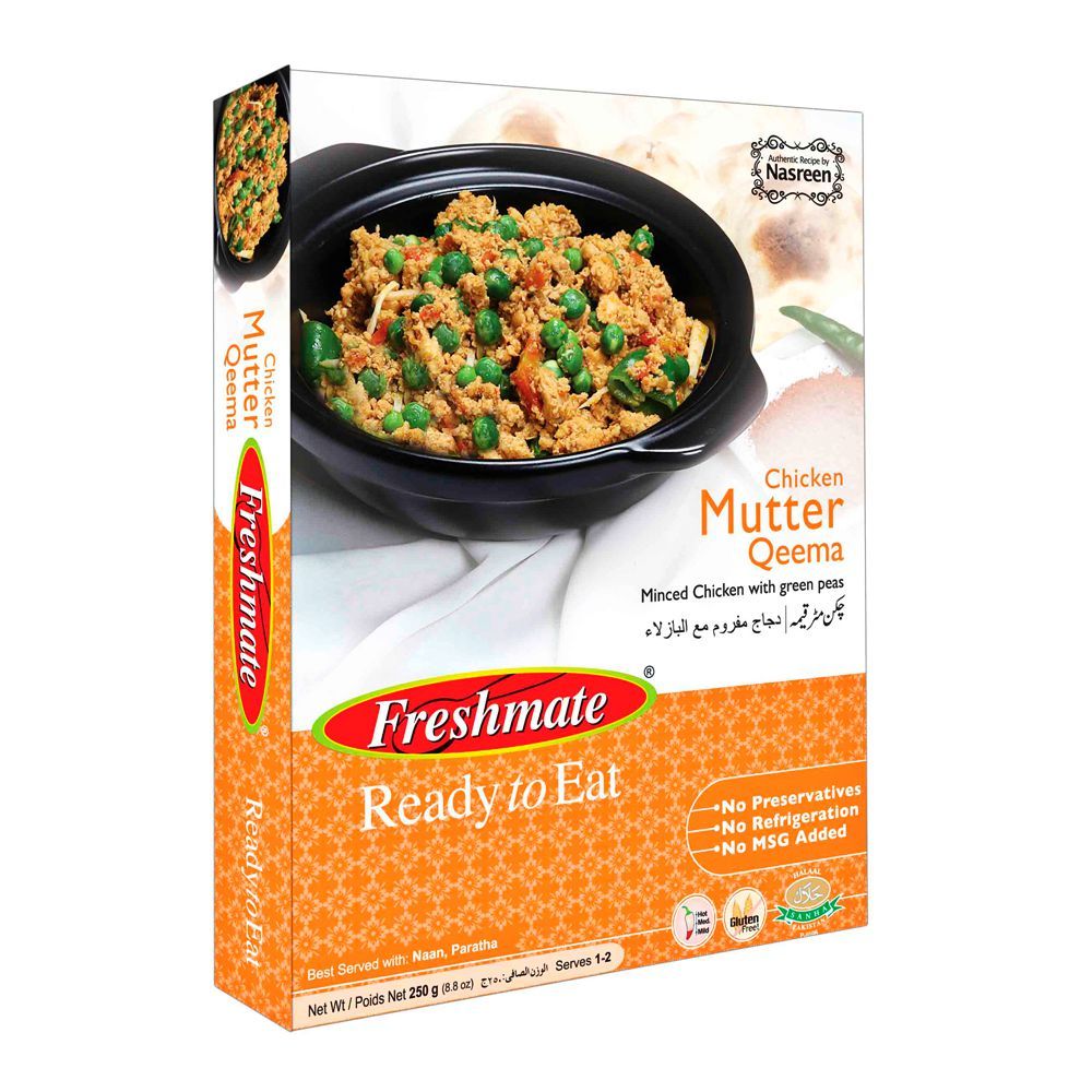 Freshmate Chicken Mutter Qeema 250gm - Main Image