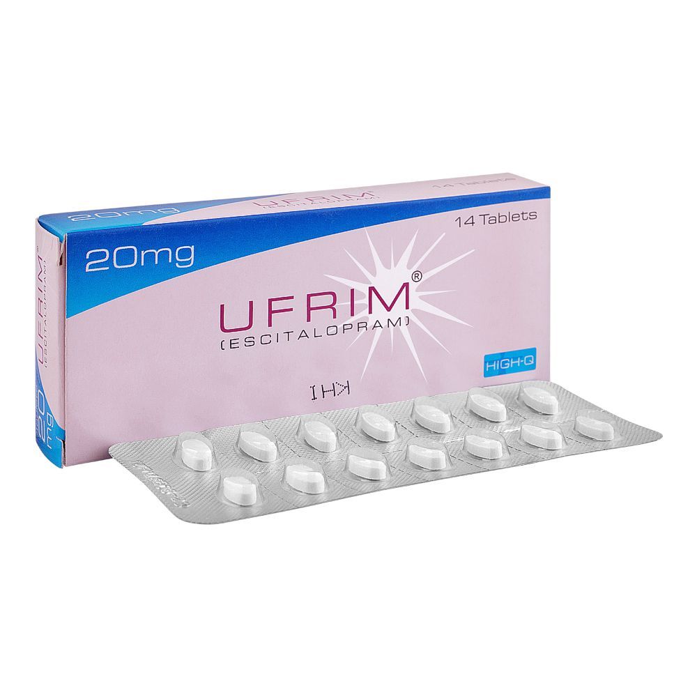 High-Q Pharmaceuticals Ufrim Tablet, 20mg, 14-Pack - Main Image